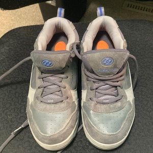 Heelys size 10 roller sneakers.  Great for skating with your kids.